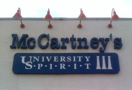 McCartney's University Spirit suffered from smoke and water damages. PC: McCartney's Facebook