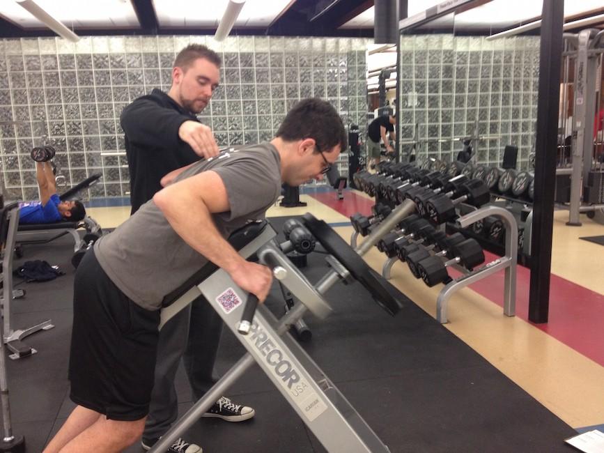 Personal training at Dedman has options for people of all fitness levels