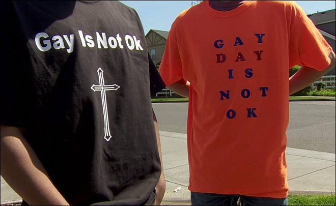 High school students’ ‘Anti-Gay Day’ protest draws criticism
