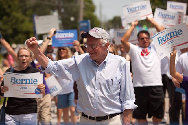 A look at Bernie Sanders’ political background