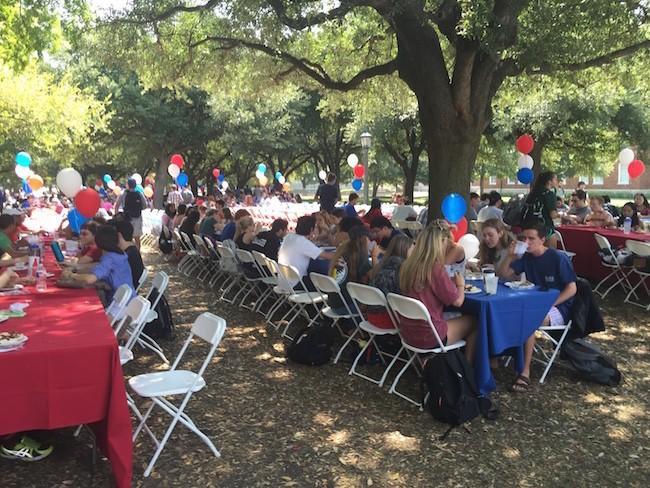 UPDATE: Sewer line repairs completed, students enjoy free barbecue picnic