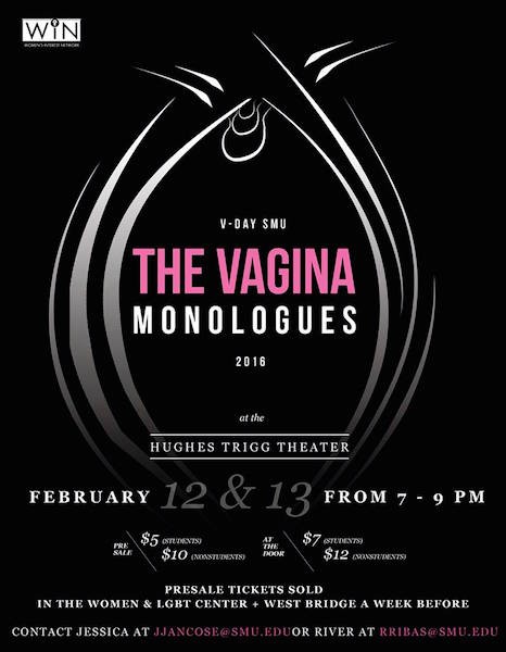 Women’s Interest Network to host Vagina Monologues