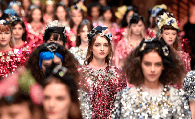 Dolce & Gabbana’s fairy tale fall fashion show is for the modern princesses of street style