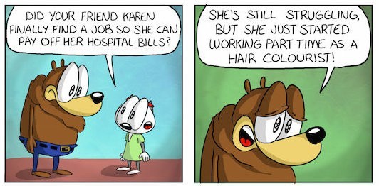 This week’s cartoon: Hairstylist puns