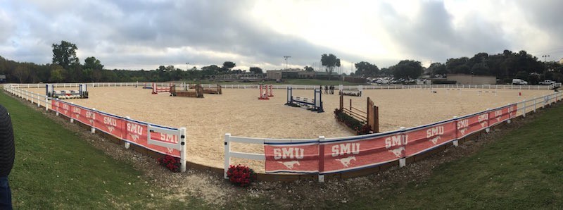 SMU Equestrian team brings home win at new home facility