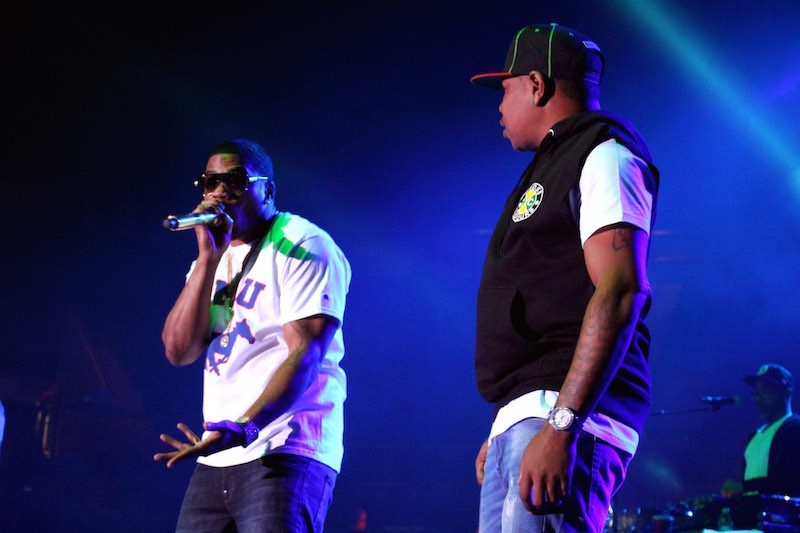 Nelly makes it ‘hot in herre,’ singer performs at Moody Coliseum for annual concert