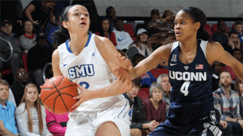 Mustangs drop third straight, UConn sets new consecutive wins record