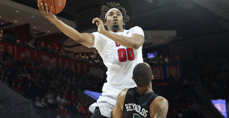 ‘Desperation’ and second half ‘grit’ helps No. 19 Mustangs survive Tulane, 80-75