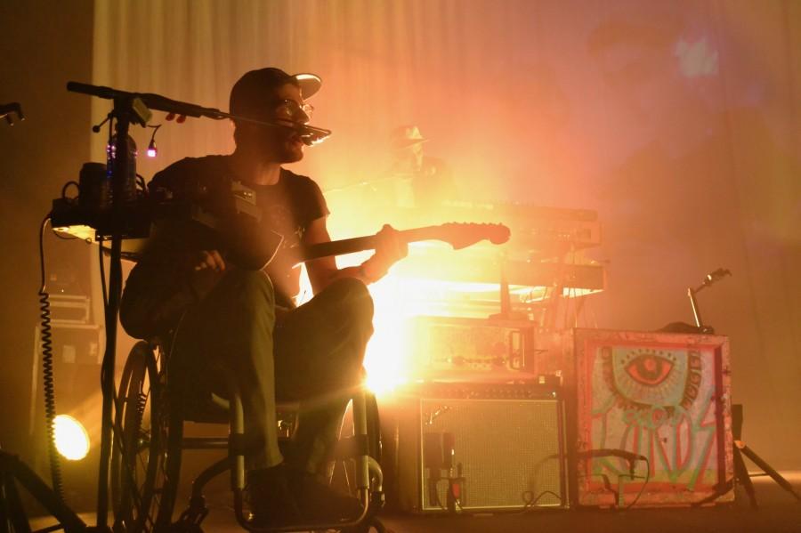 Portugal. the Man plays psychedelic show at The Bomb Factory