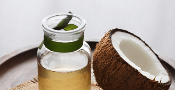 Coconut oil serves as beauty trick