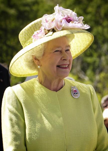 Queen Elizabeth II attends London Fashion Week