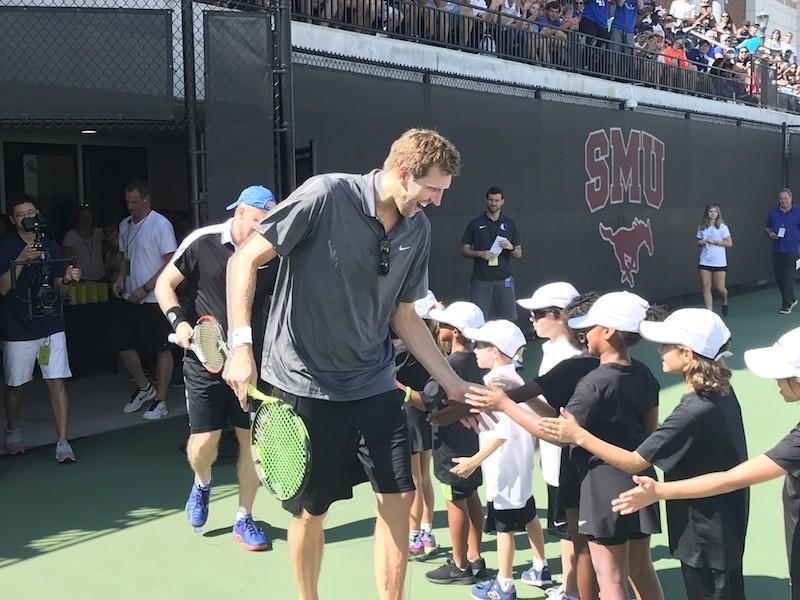 Dirk Nowitzki, Stars Align for Third Annual Charity Tennis Classic at SMU