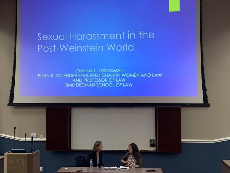 Professor Joanna Grossman discusses #MeToo, Weinstein and culture of silence