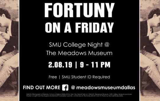 College Night at Meadows Museum on Friday