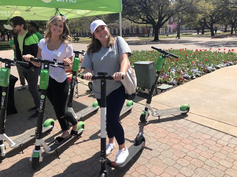 Student Senate brings Lime and Bird scooters to SMU