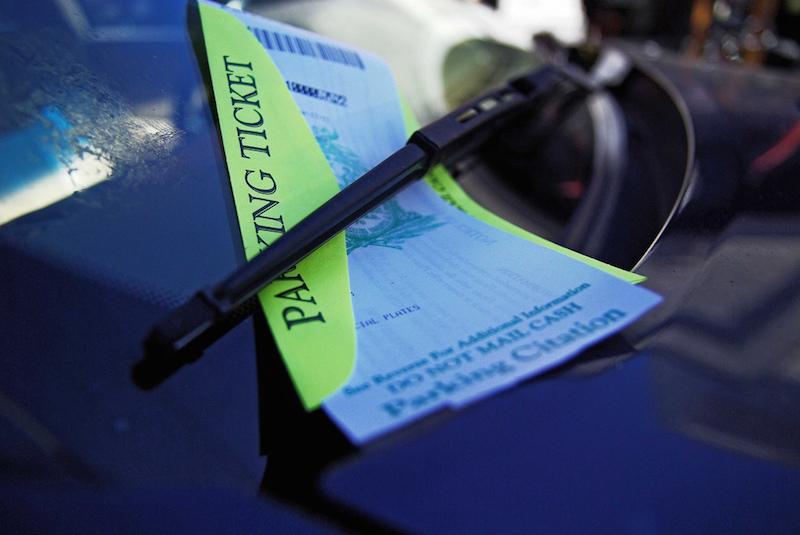 How do SMU parking tickets work?