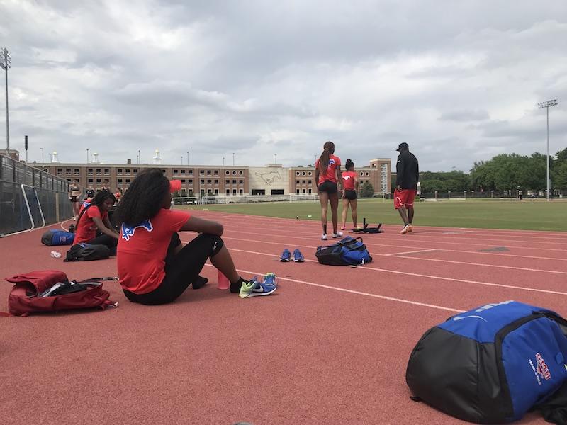 SMU Track and Field Athletes Prepare for AAC Meet