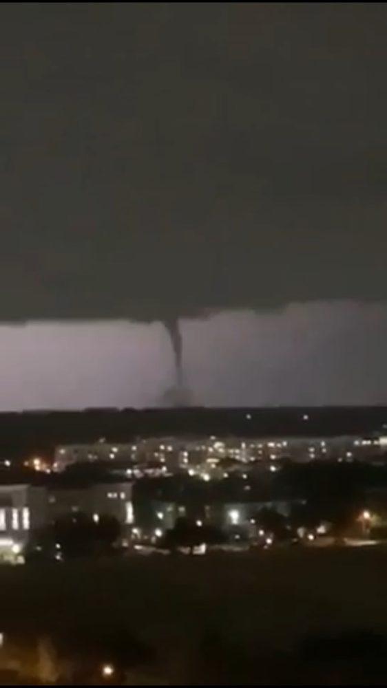 Tornado Comes Close to Campus