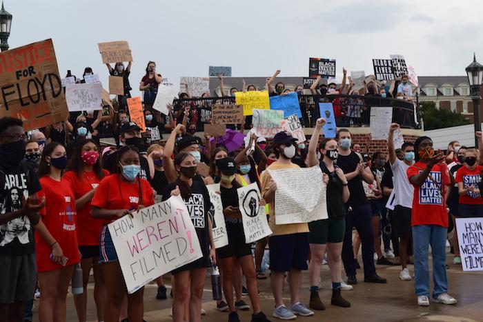Students Stress BLM March Should Send a Message To SMU: ‘We Are Going to Challenge You’