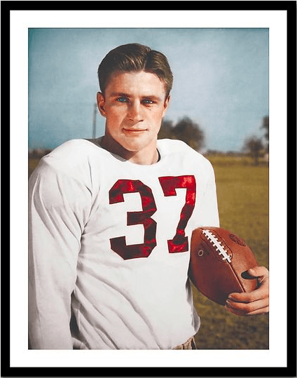 Doak Walker Photographs Colorized For First Time