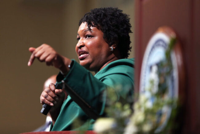 Former gubernatorial candidate for Georgia Stacey Abrams