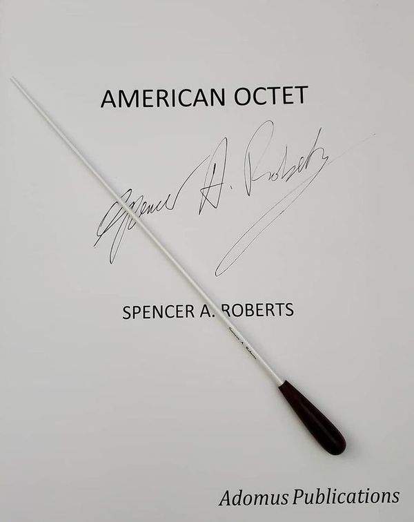 Signed Copy of "American Octet"